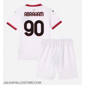 AC Milan Tammy Abraham #90 Vieraspaita Lapsille 2024-25 Lyhythihainen (+ shortsit)